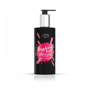 APIS RASPBERRY KISS KREMOWE MYDŁO W PŁYNIE DO RĄK    ! cj